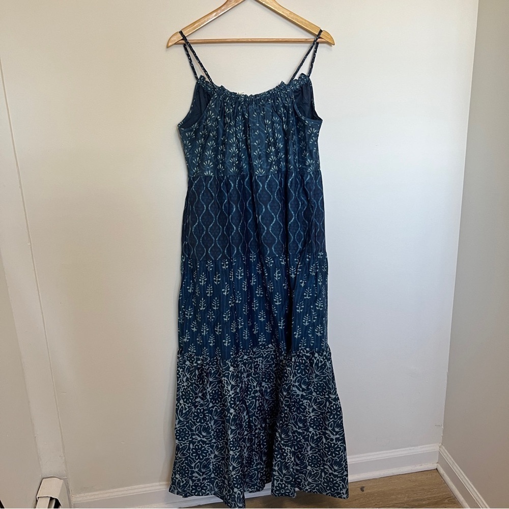 NEW FAHERTY sun chaser maxi dress in sunburst mixed print Size Small - Picture 8 of 8